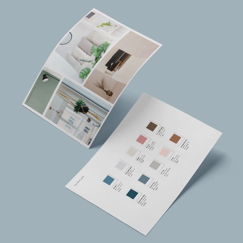 graafinen ohjeistus brand book värit ja kuvamaailma